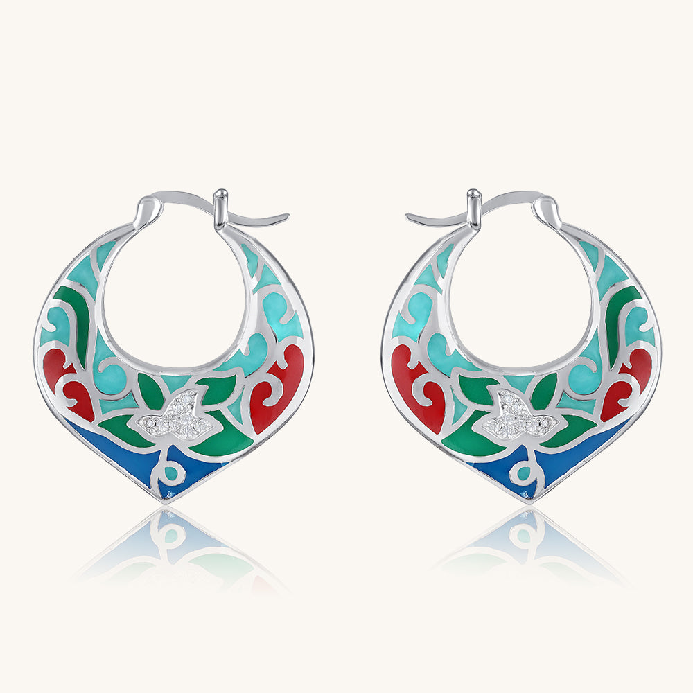 Enamel Cat Earrings | Irish Handmade Jewellery – Lincraft Design