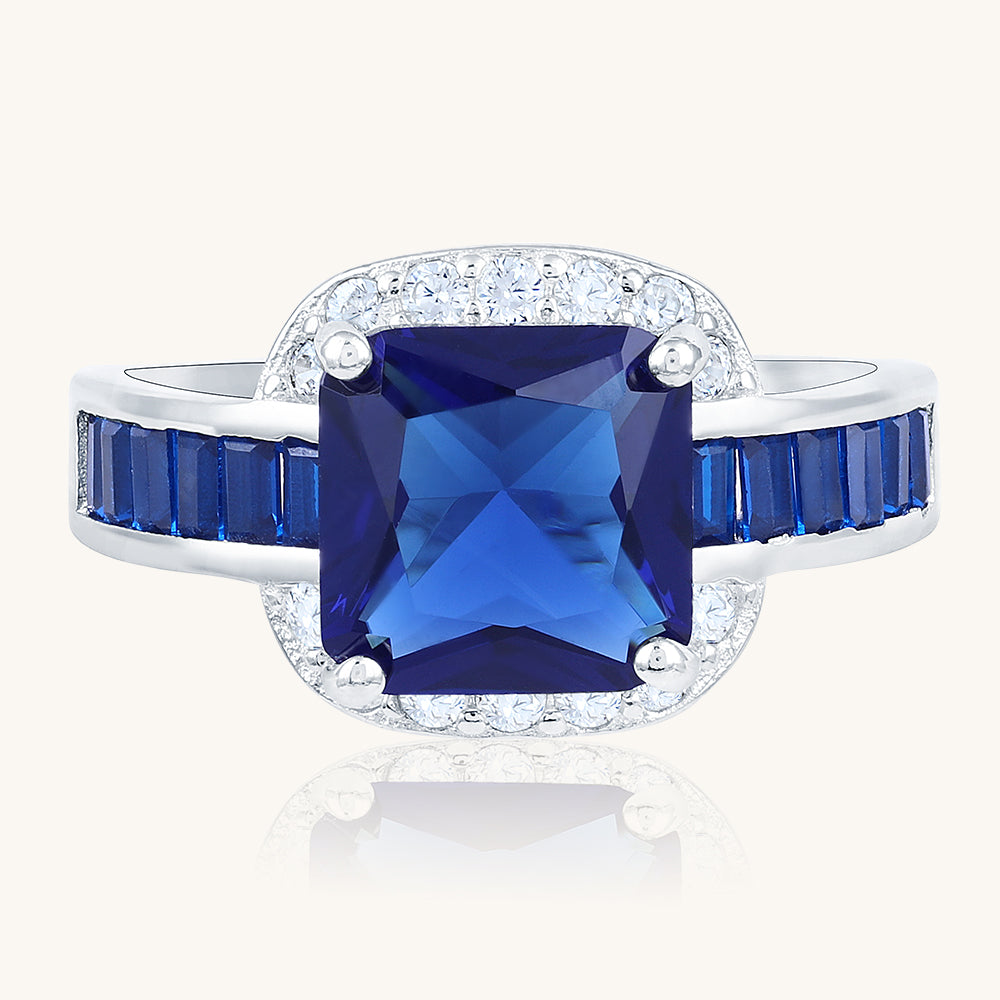Natural Lapis Lazuli Stone Ring for Men 925 Sterling Silver Vintage Royal  Blue Gemstone Male Ring Turkish Handmade Jewelry Gift